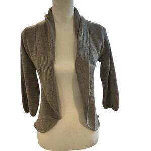 BCBG Maxazria Gray Cardigan Size XS